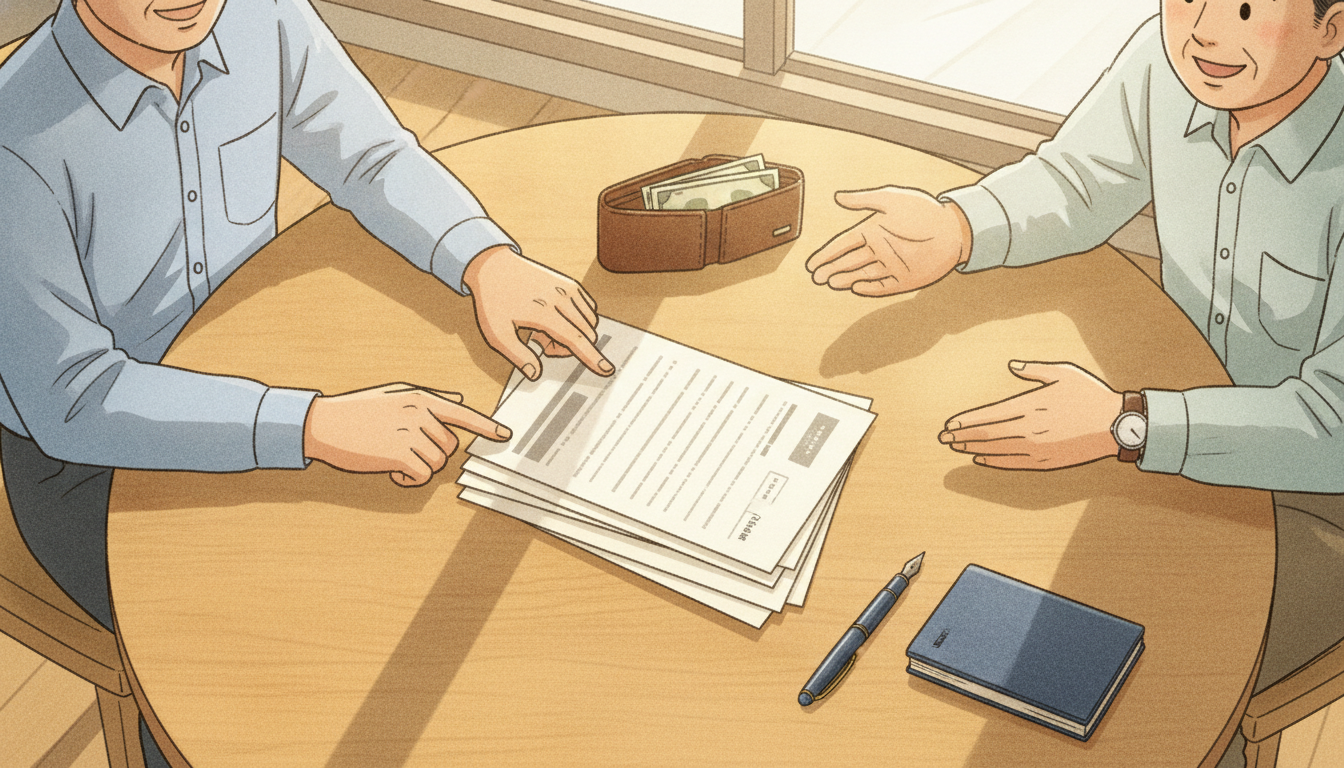 行政書士に依頼する費用相場と料金体系の内訳