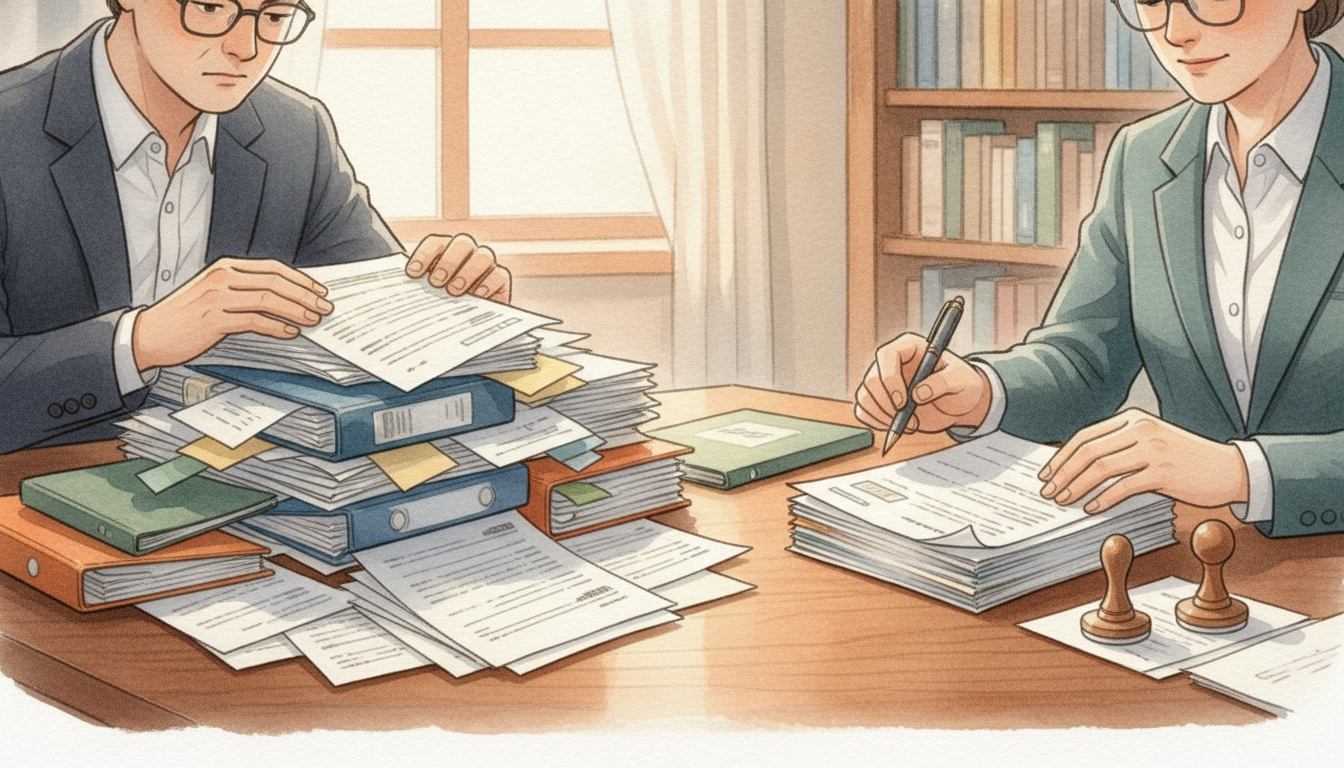 自分で申請する場合と行政書士に依頼する場合の比較